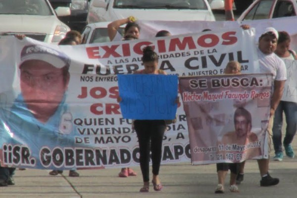 Demandan que la PGR los incluya en el programa de recompensas/ Foto Plumas Libres