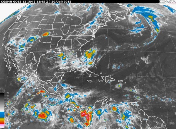 Durante este día se mantendrá el ambiente caluroso a muy caluroso y bajo potencial de lluvia tanto en Tamaulipas como en Veracruz.