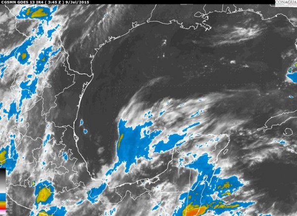 Continuará el potencial de lluvias y tormentas eléctricas vespertinas a nocturnas en zonas montañosas y nocturnas a matutinas en planicies y costa.