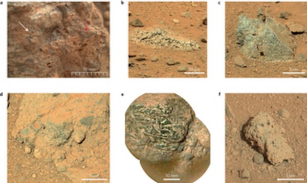 La diversidad de las rocas de Marte y su similitud con la corteza terrestre. Foto: Nature Geoscience