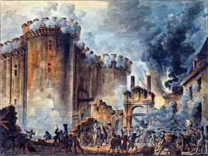 Un 14 de Julio de 1789 el pueblo francés toma la bastilla y estalla la Revolución Francesa