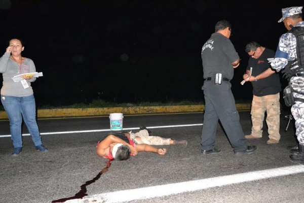 El cuerpo de Juan Mendoza presentaba venda en la cabeza, golpes por todos lados, no es creíble versión de fiscalía/ Foto Plumas Libres