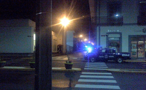 El ataque se dirigió contra el comunicador y otros que estaban cerca de él/ Foto Piñero de la Cuenca