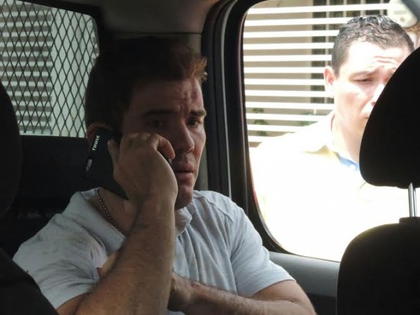 Juan Rafael Núñez Rosas fue detenido tras haber participado en la golpiza a la afectada, él alegó que lo obligaron, lo dejaron libre/ Foto Plumas Libres