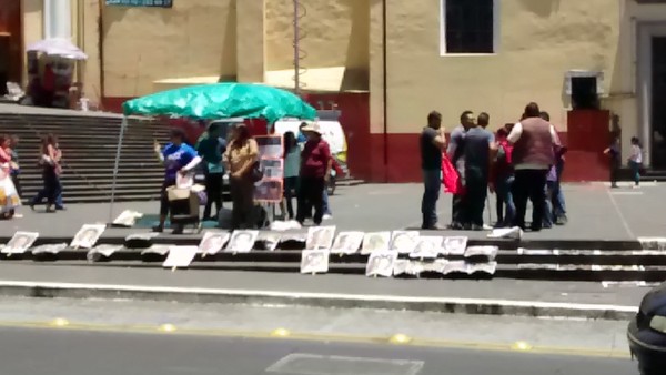 Manifestaciones de integrantes del MMPV en Plaza Lerdo/Archivo-Fotover