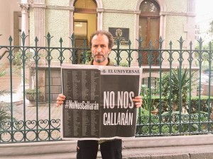 El actor Daniel Gimenez Cacho se suma a la campaña "No nos callarán",,,,