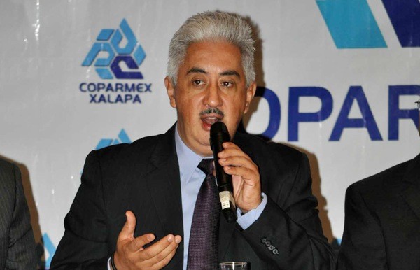 Agusto Zamora de Coparmex dice que funcionarios deben "apretarse el cinturón" FOTOJAROCHA.COM/ Patricia Barradas