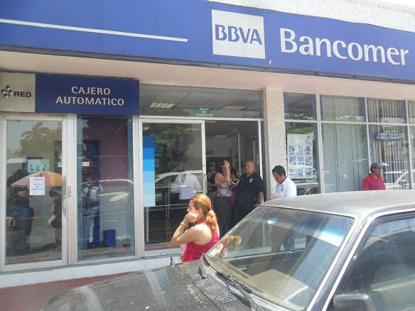 Los asaltos a bancos en Veracruz se registran casi todos los días