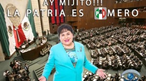 Una burla para los mexicanos que el PRI tenga a Carmen Salinas de diputada y solo llegue a dormirse