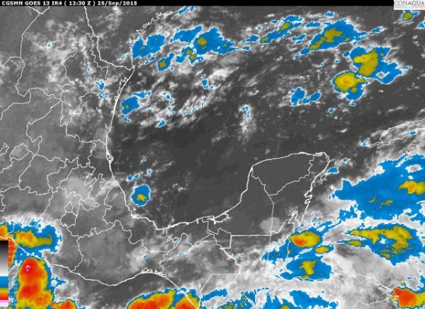 Continuarán las lluvias en Tamaulipas y Veracruz, siendo probable que en el sur de Veracruz ocurran las de mayor importancia.