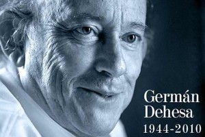 Un 2 de septiembre de 2010, murió el escritor Germán Dehesa