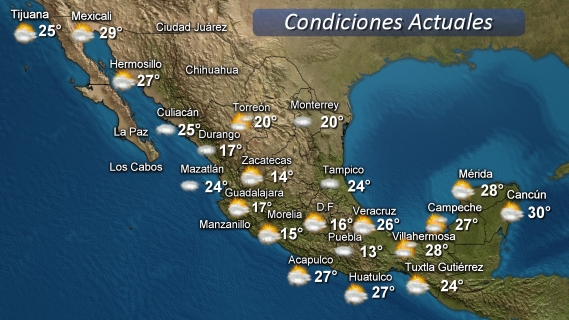 Potencial de lluvias intensas (75 a 150 mm) a puntualmente torrenciales (150 a 250 mm) sobre el norte de Veracruz e intensas (75 a 150 mm) para el norte de Tamaulipas.