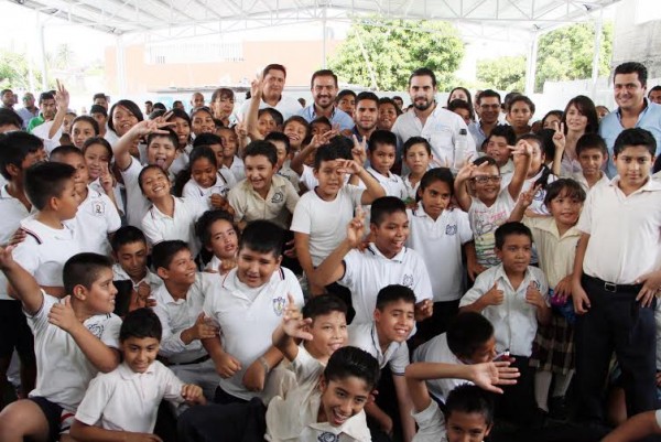 Niños y jóvenes principales beneficios con obra deportiva en Boca del Río