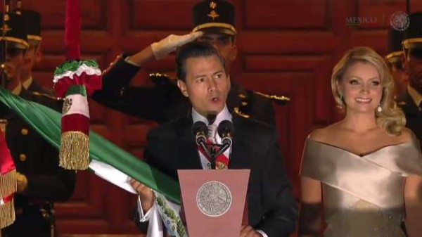 Enrique Peña Nieto dio un grito desangelado, sin ánimo, sin pasión, sin gloria!.