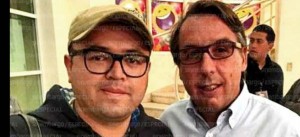Despide televisa a empleado que golpeaba a medios y periodistas por encargo de politicos, aquí con Emilio Azcárraga