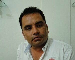 Oscar Chávez Hernández fue levantado de su oficina