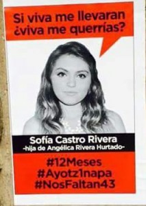 Sofia Castro Rivera, hija de Angélica Rivera