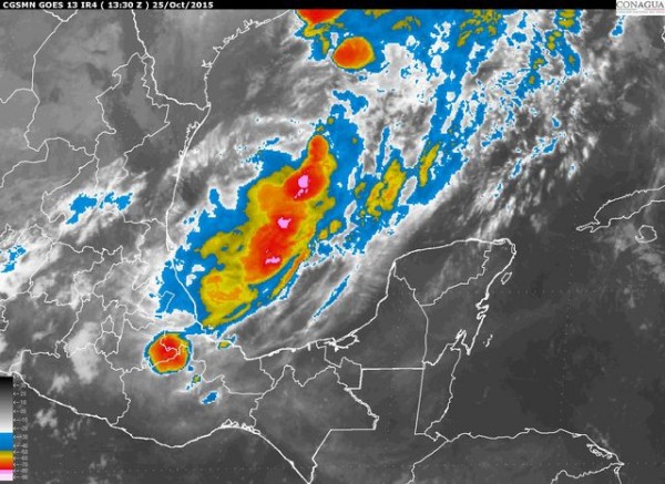 Frente frío No. 8., y masa de aire frío asociada provocarán aumento de nublados, del potencial de lluvias y evento de  “norte” en Tamaulipas y Veracruz.