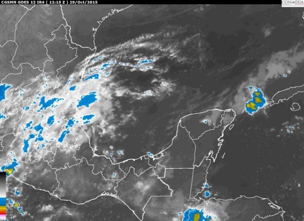 Frente frío No. 9, provocará aumento de nublados en Tamaulipas. Persistirá el ambiente cálido a caluroso durante el día sobre la región de pronóstico.