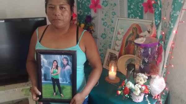 Gloria Ventura, madre de Vianey Santiago Ventura/Plumas Libres