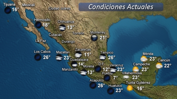 Ambiente caluroso a muy caluroso persistirá sobre la región del pronóstico con potencial de lloviznas y lluvias aisladas en el occidente de Tamaulipas. 