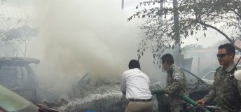 Se teme delincuencia haya iniciado el incendio