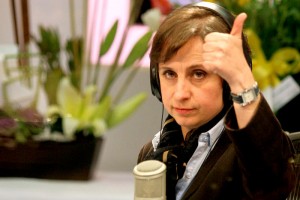 Carmen Aristegui premiada en otros países y censurada en México por desnudar la corrupción del poder presidencial
