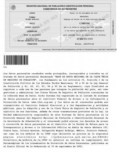 En Registro Civil del estado de Veracruz no hay constancia de nacimiento del secretario de Comunicaciones aspirante a gobernar Veracruz.