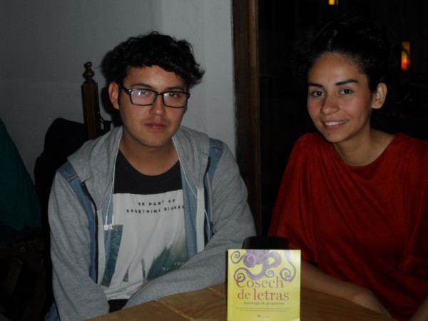 Karla Carreón y Pablo Pillot escritores