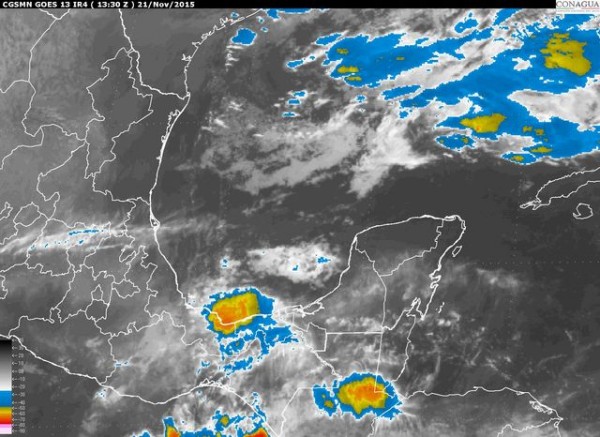 Frente frío No. 14 y masa de aire frío asociada provocarán lluvias, “evento de norte” y descenso de temperatura en Tamaulipas y Veracruz. 