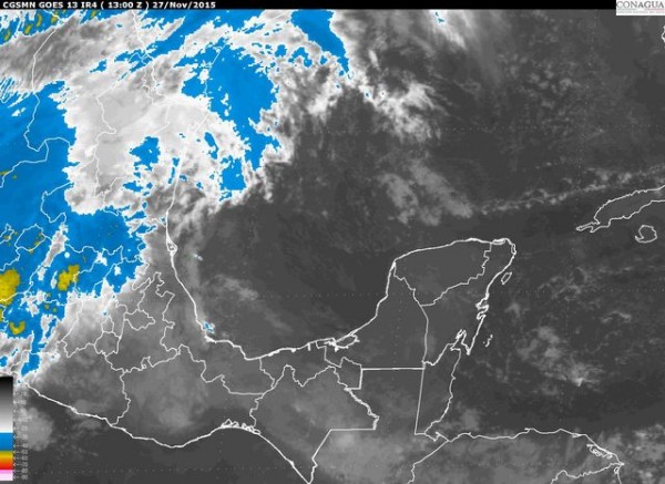 otencial de lluvias localmente fuertes en el norte de Veracruz y norte de Tamaulipas
