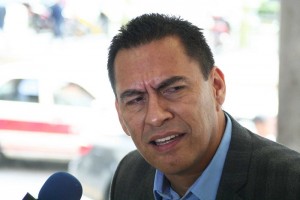 Manuel Arellano Méndez de la sección 56 dice que si es necesaria la seguridad para maestros el próximo fin de semana/ FOTO: VICTOR RIVERA/FOTOVER.