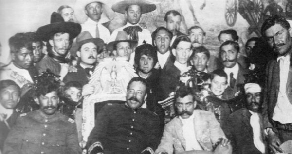 Francisco Villa, Emiliano Zapata de los principales protagonistas de la revolución que inició el hacendado Francisco I Madero