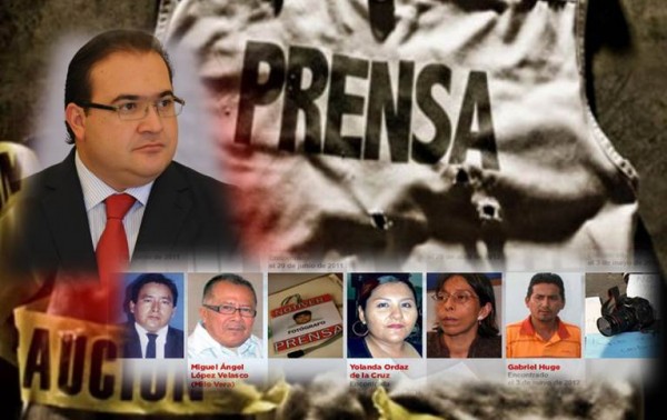 Tras 15 periodistas asesinados, 6 desaparecidos y más de 20 exiliados, Javier Duarte anuncia firma de convenio con Gobierno Federal, nadie confia