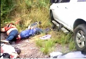 Todos fueron torturados y con el tiro de gracia/ Agencias