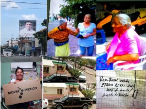 En municipio de Veracruz condicionan funcionarios la entrega de pantallas a gente priísta ignorando a ancianos no militantes