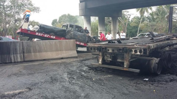 La imprudencia del conductor del trailer provocó el accidente