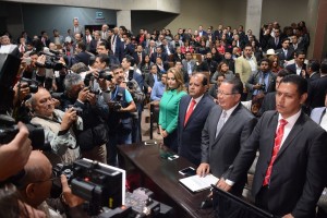 Flavino Ríos adelantó que seguirá la mano dura contra los protestantes sociales/Fotover