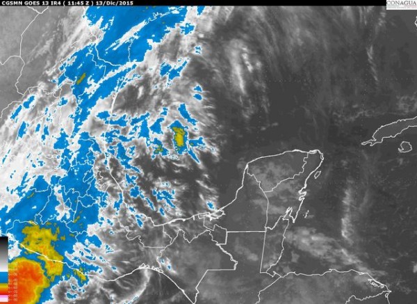 El frente frío No. 20 aumentará el potencial de lluvias en Tamaulipas. Se esperan vientos del norte con rachas de 50 km/h en la misma entidad y nublados en Veracruz.