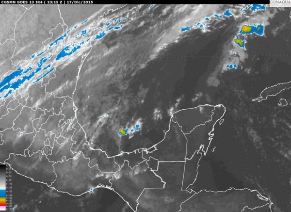 El frente frío No. 21 y masa de aire frío asociada provocarán aumento de nublados, del potencial de lluvias, descenso de temperatura  y “evento de norte” en Veracruz y Tamaulipas. 