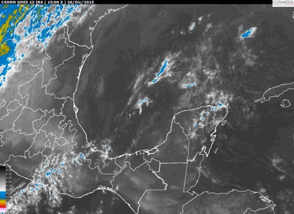 Un evento de “Surada” sobre los Estados de Tamaulipas y Veracruz mantendrá el ambiente caluroso en ambos estados durante el día. El viento podrá alcanzar rachas cercanas a los 50 km/h en la porción norte de Tamaulipas , región de Orizaba y parte baja de la cuenca del río Coatzacoalcos