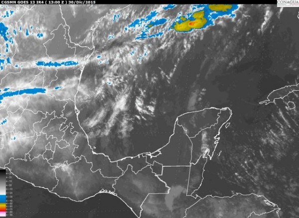 Continúa previéndose condiciones estables en la región de pronóstico, sin embargo no se descartan lluvias aisladas menores a 25 mm principalmente en zonas de montaña.