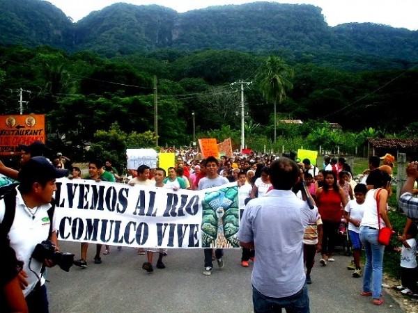 En febrero se cumplen 2 años de la defensa del pueblo al Río Jalcomulco luego de que diputados aprobaron en marzo del 2013 la construcción de la primera
