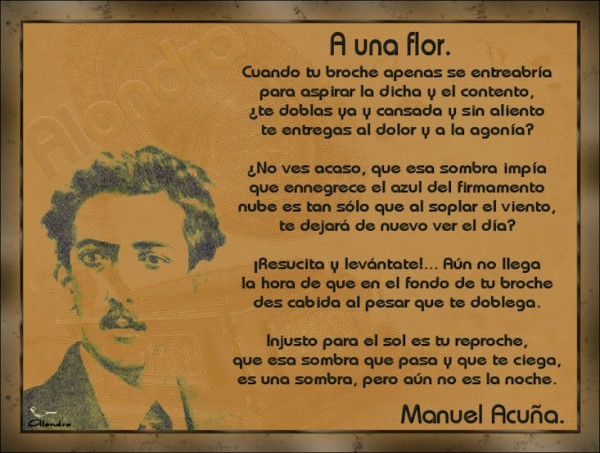 Un 6 de Diciembre el poeta Manuel Acuña