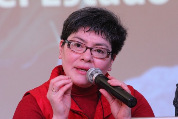 Leticia Gutiérrez, miembro de Scalabrinianas: Misión con Migrantes y Refugiados, asegura que las empresas fueron contratados por el Estado para perseguir a los migrantes. Foto: Luis Barrón / SinEmbargo