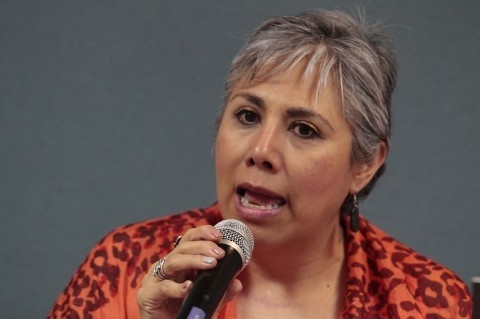Lucía Lagunes Huerta directora de CIMAC México recibió en España el premio Premio Internacional de Libertad de Prensa 2015 que otorga la Universidad de Málaga (UMA) y la Cátedra UNESCO de Comunicación.