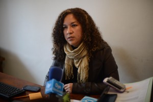 Yadira Hidalgo del Instituto de la Mujer de Xalapa