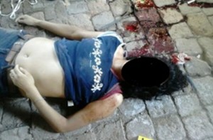 La joven mujer fue asesinada con violencia/ foto agencias