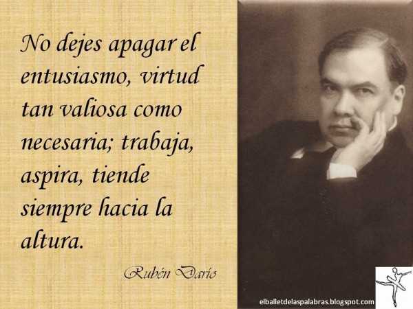 Un 18 de enero nació el poeta Rubén Dario