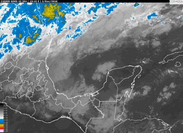 Se esperan lluvias fuertes sobre las porciones norte y sur del Estado de Veracruz manteniéndose el ambiente frío en regiones montañosas y templado en planicies y litoral.